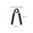 Кистевой эспандер EasyFit Hand Grip PRO 136 кг черный (300 lb)