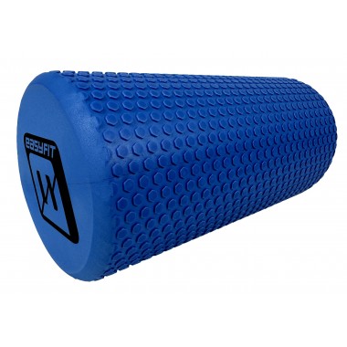 Массажный ролик EasyFit Foam Roller 30 см Синий