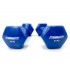 Гантель для фитнеса 5.0 кг EasyFit с виниловым покрытием синяя