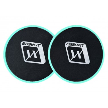 Диски для глайдинга EasyFit мятные (пара)