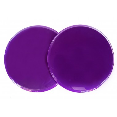 Диски для глайдинга EasyFit фиолетовые (пара)