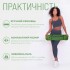 Килимок для йоги та фітнесу EasyFit TPE+TC 6мм двошаровий зелений-чорний Килимок для йоги та фітнесу EasyFit TPE+TC 6мм двошаровий зелений-чорний