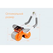 Ролик для пресу EasyFit зі зворотним механізмом та лічильником