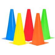 Конус-фишка спортивная EasyFit 31 см желтая