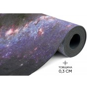 Коврик для йоги EasyFit Light VioletMoon (замша-каучук)