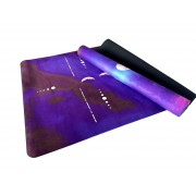 Коврик для йоги EasyFit BlueMoon (замша-каучук) фиолетовый