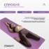 Килимок для йоги та фітнесу EasyFit Polarity Padma з ремнем