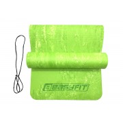 Коврик для йоги и фитнеса EasyFit PER Premium Mat 8 мм Салатовый