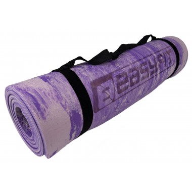 Коврик для йоги и фитнеса EasyFit s-EVA Mat 8 мм Фиолетовый