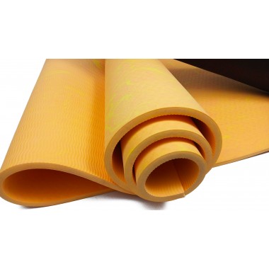 Килимок для йоги та фітнеса EasyFit PER Premium Mat 8 мм + Чохол помаранчевий Килимок для йоги та фітнеса EasyFit PER Premium Mat 8 мм + Чохол помаранчевий