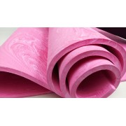 Коврик для йоги и фитнеса EasyFit PER Premium Mat 8 мм + Чехол розовый