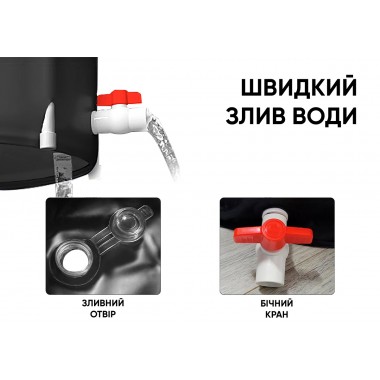Каркасна крижана кріо ванна EasyFit круглий басейн для оздоровлення