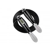 Скоростная скакалка со счетчиком EasyFit черный-серый