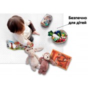 Татамі мат EasyFit SwallowTail (60х60 см) пазл хвіст ластівки білий