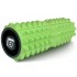 Массажный ролик EasyFit Grid Roller 33 см v.1.2 с заглушками с двух сторон (салатовый)