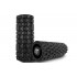 Масажний ролик EasyFit Grid Roller 33 см v.1.1 міцний масажер (чорний)