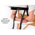 Массажный стол EasyFit ZenRest кушетка складная Бежевый с чехлом