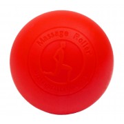 Масажний м'ячик EasyFit каучук 6.5 см червоний