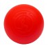 Массажный мячик EasyFit каучук 6.5 см красный