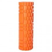 Массажный роллер EasyFit Grid Roller Mini 30 см оранжевый