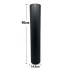 Масажний ролик EasyFit Foam Roller 90 см Чорний Масажний ролик EasyFit Foam Roller 90 см Чорний