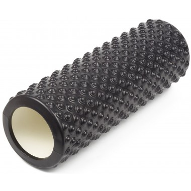 Массажный ролик EasyFit Grid Roller Light 33 см Черный