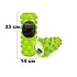 Масажний ролик EasyFit Grid Roller PRO 33 см Салатовий Масажний ролик EasyFit Grid Roller PRO 33 см Салатовий