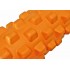 Массажный ролик EasyFit Grid Roller PRO 33 см Оранжевый