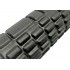 Масажний ролер EasyFit Grid Roller Mini 30 см чорний