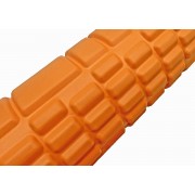 Массажный роллер EasyFit Grid Roller Mini 30 см оранжевый