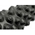 Масажний ролик EasyFit Grid Roller Extreme 33 см Чорний