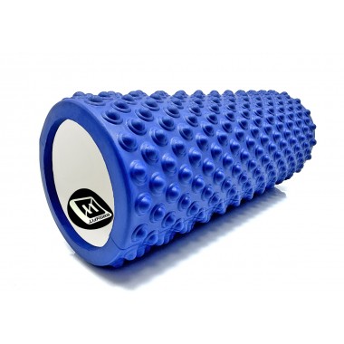 Массажный ролик EasyFit Grid Roller Light 33 см Голубой