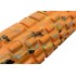 Масажний ролик EasyFit Grid Roller 33 см v.1.1 Multi Помаранчевий Масажний ролик EasyFit Grid Roller 33 см v.1.1 Multi Помаранчевий