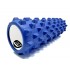 Масажний ролик EasyFit Grid Roller PRO 45 см Синій