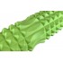Массажный ролик EasyFit Grid Roller 33 см v.1.2 с заглушками с двух сторон (салатовый)