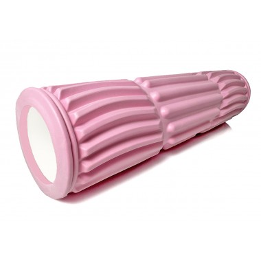 Массажный ролик EasyFit Dozer 45 см Розовый