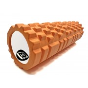 Массажный ролик EasyFit Grid Roller 45 см v.2.1 Оранжевый