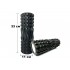 Массажный ролик EasyFit Wavyspines 33 см Черный
