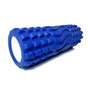 Массажный ролик EasyFit Wavyspines 33 см Синий
