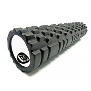 Массажный роллер EasyFit Grid Roller 60 см v.3.1 черный