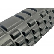 Массажный роллер EasyFit Grid Roller 60 см v.3.1 черный