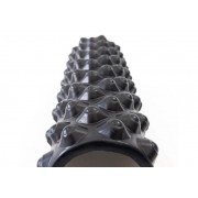 Массажный ролик EasyFit Grid Roller Extreme 45 см Черный