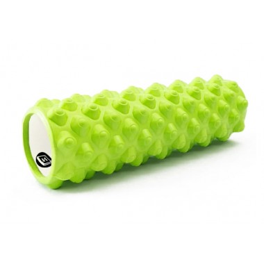 Массажный ролик EasyFit Grid Roller Extreme 45 см Салатовый