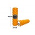 Массажный ролик EasyFit Grid Roller Extreme 45 см Оранжевый