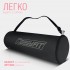 Килимок для йоги та фітнеса EasyFit TPE+TC 6мм двошаровий + Чохол червоний з чорним