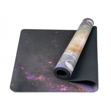 Килимок для йоги EasyFit Light VioletMoon (замша-каучук)
