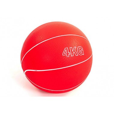 Медбол EasyFit RB 4 кг (медицинский мяч-слэмбол без отскока)