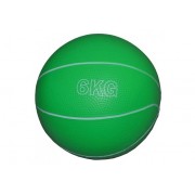 Медбол EasyFit RB 6 кг (медицинский мяч-слэмбол без отскока)