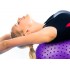 М'яч для фітнесу EasyFit 75 см фіолетовий (фітбол масажний)
