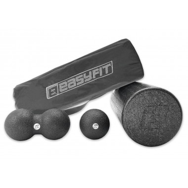Набір для масажу EasyFit MioSet-L (2 м'ячика+ролик)